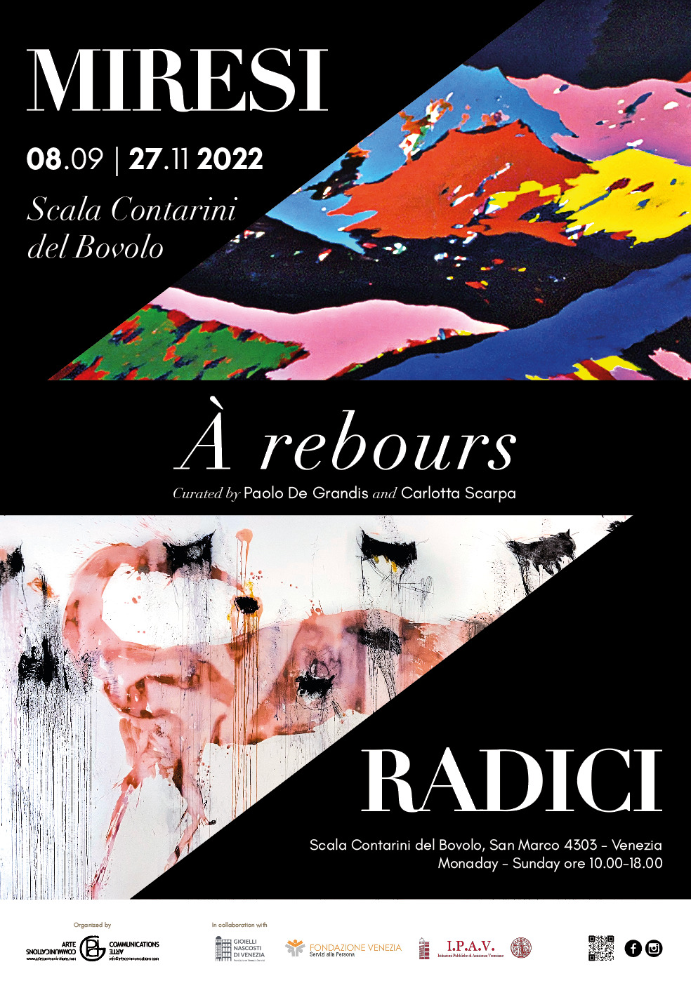 Poster MIRESI RADICI A rebours