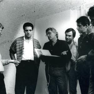 The Knot Arte Povera New York P.s.1 1985 Alanna Heiss Germano Celant E Paolo De Grandis Foto Di Maria Mulas